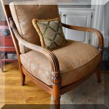 F18. Bergere chair by Hickory Chair. 32”w 